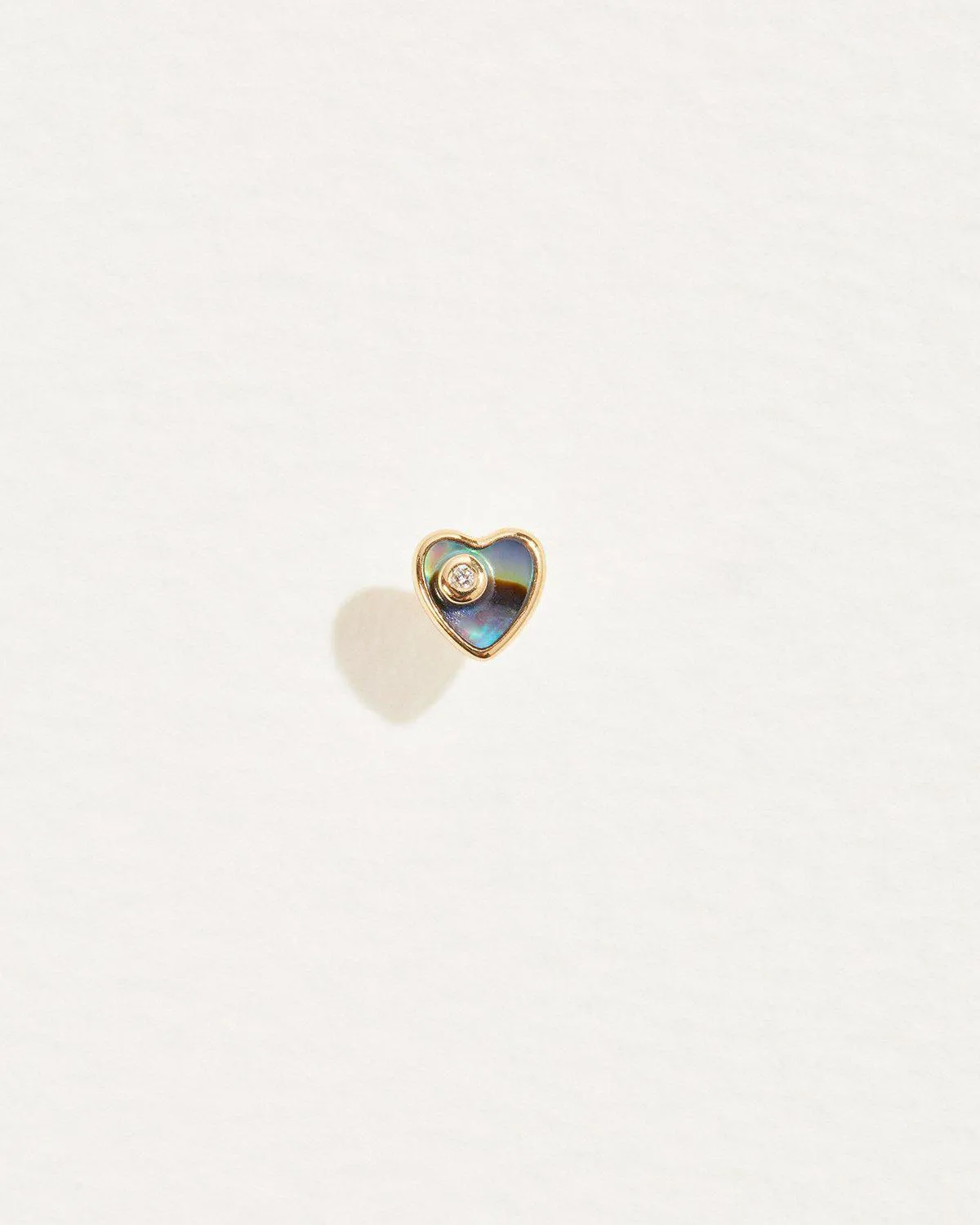 Heart Diamond Standard Stud sold by Pamela Love