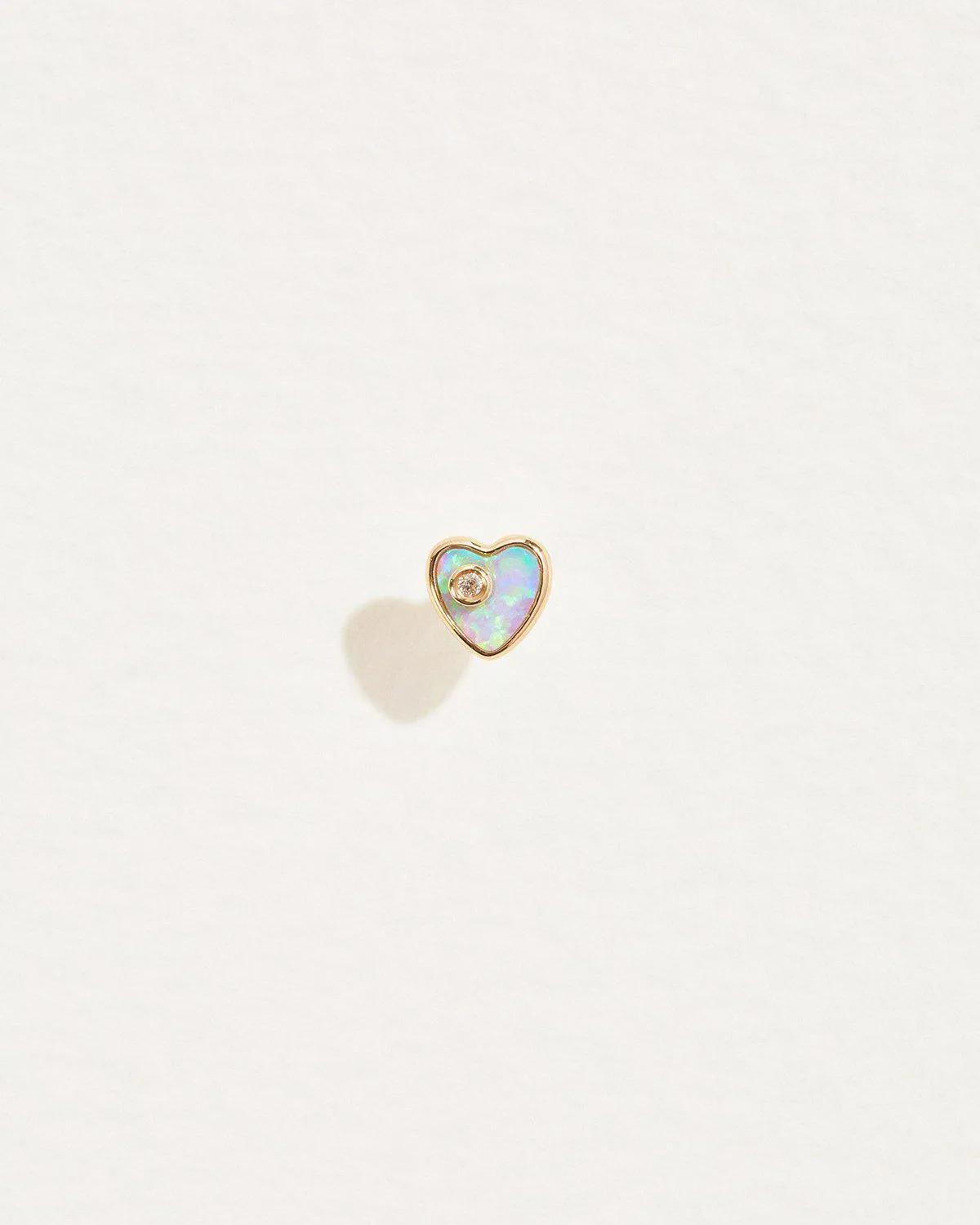 Heart Diamond Standard Stud sold by Pamela Love
