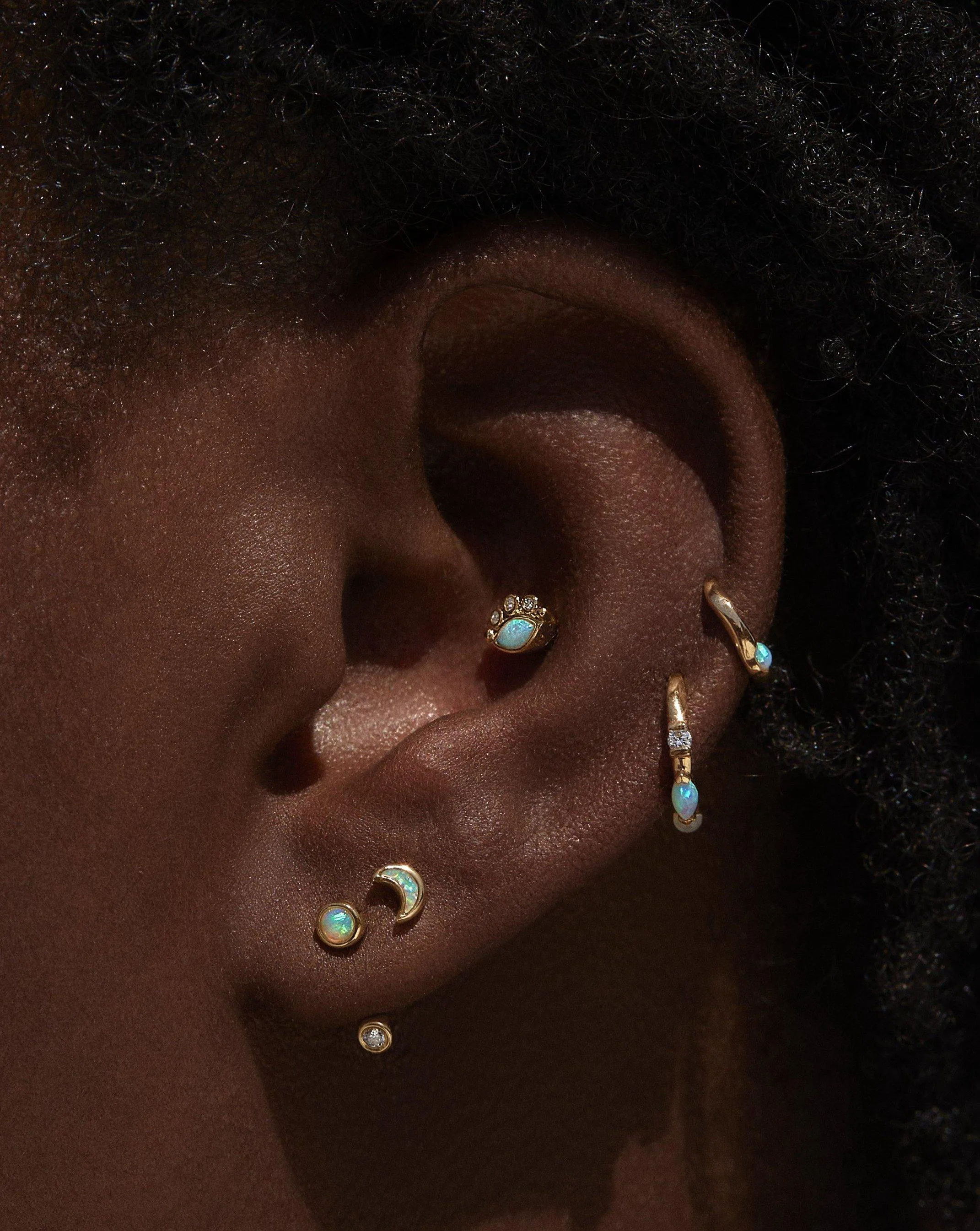 Celestial Eye Standard Stud sold by Pamela Love product image thumbnail 5