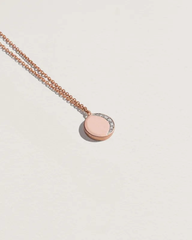 Moon Phase Pendant sold by Pamela Love