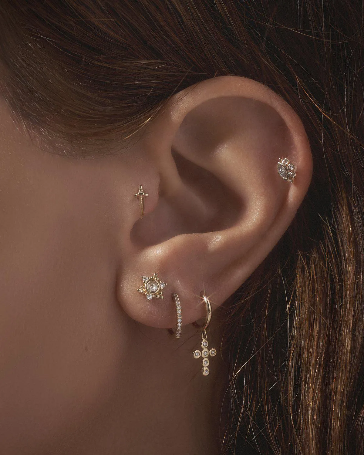 Celestial Eye Stud sold by Pamela Love product image thumbnail 4