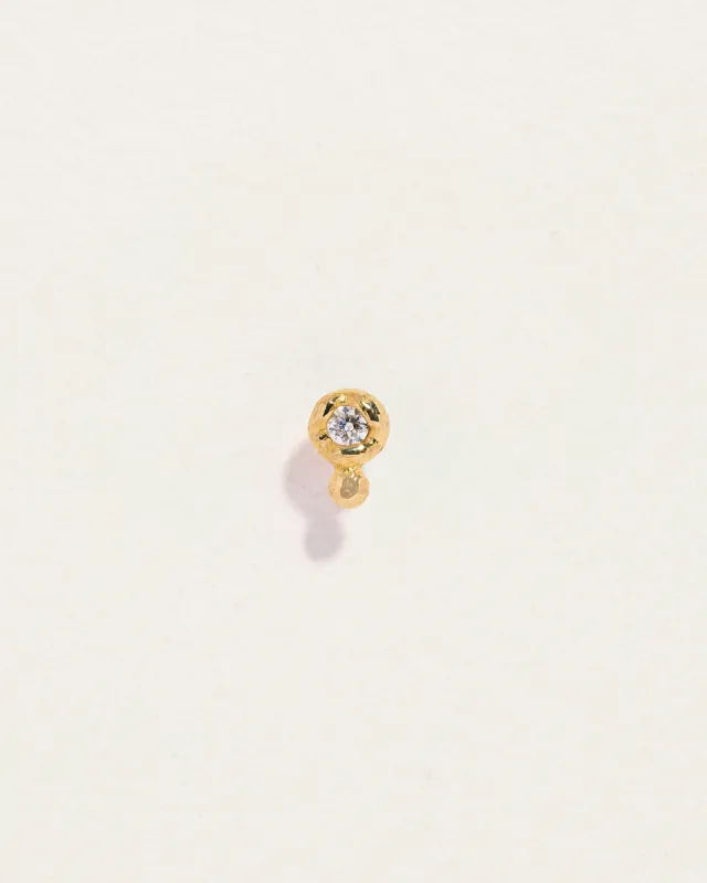 4mm Molten Double Dot Stud sold by Pamela Love
