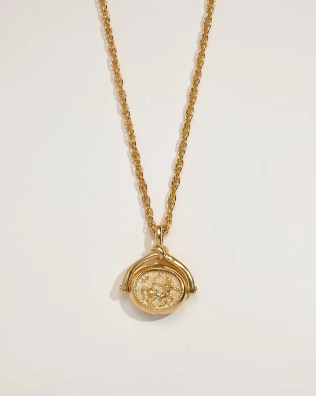 Sagittarius Spinner Pendant sold by Pamela Love