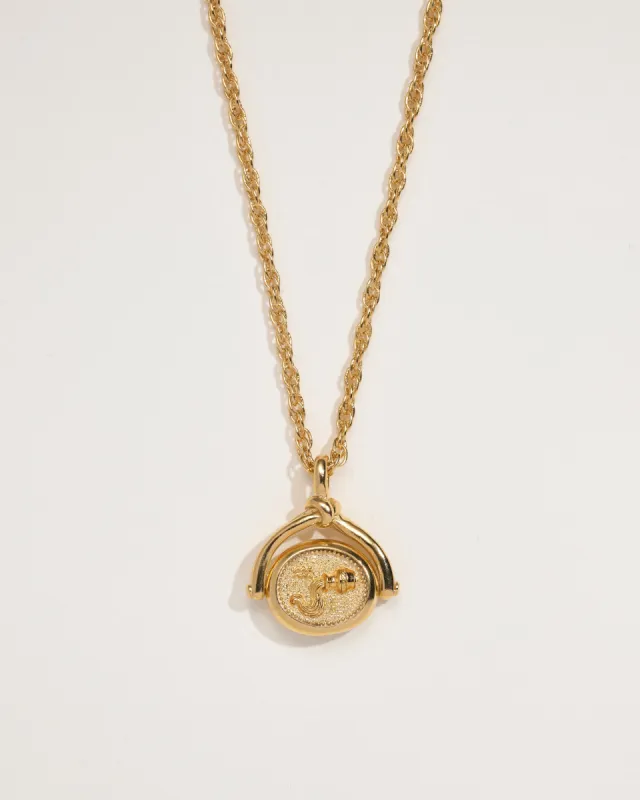 Aquarius Spinner Pendant sold by Pamela Love