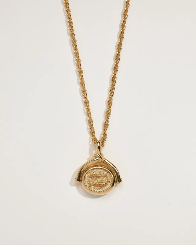 Pisces Spinner Pendant sold by Pamela Love