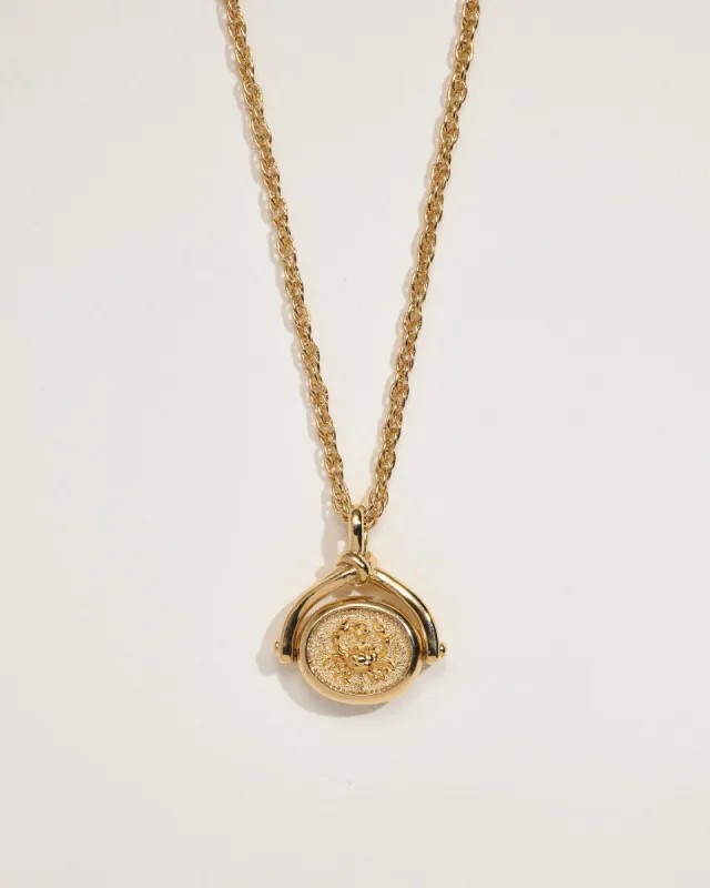 Cancer Spinner Pendant sold by Pamela Love