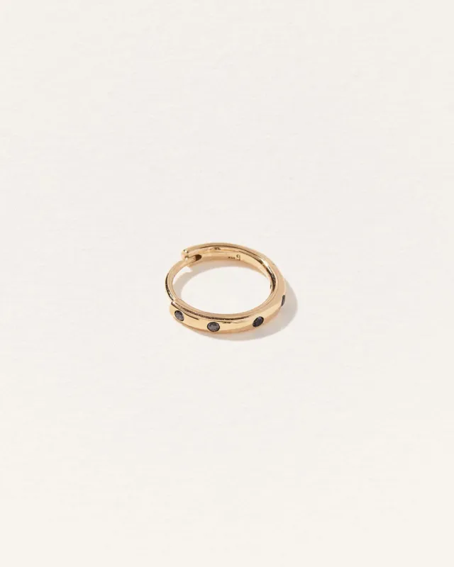 10mm Dot Huggie sold by Pamela Love