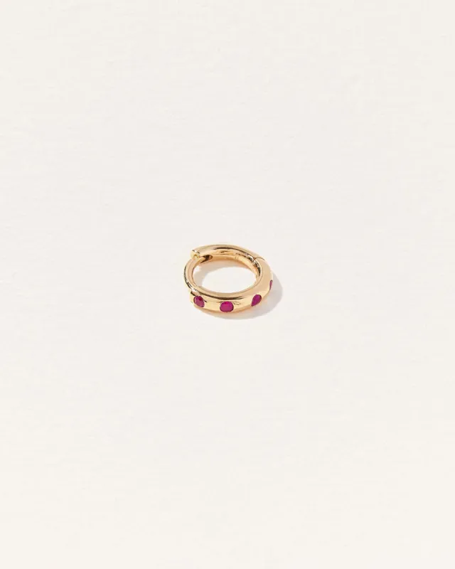 6mm Dot Huggie sold by Pamela Love