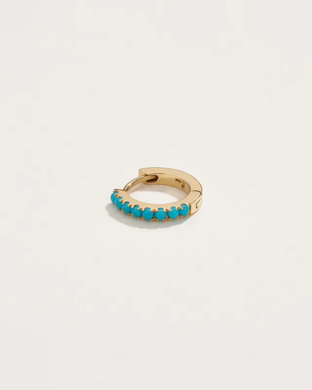 8mm Pavé Huggie sold by Pamela Love