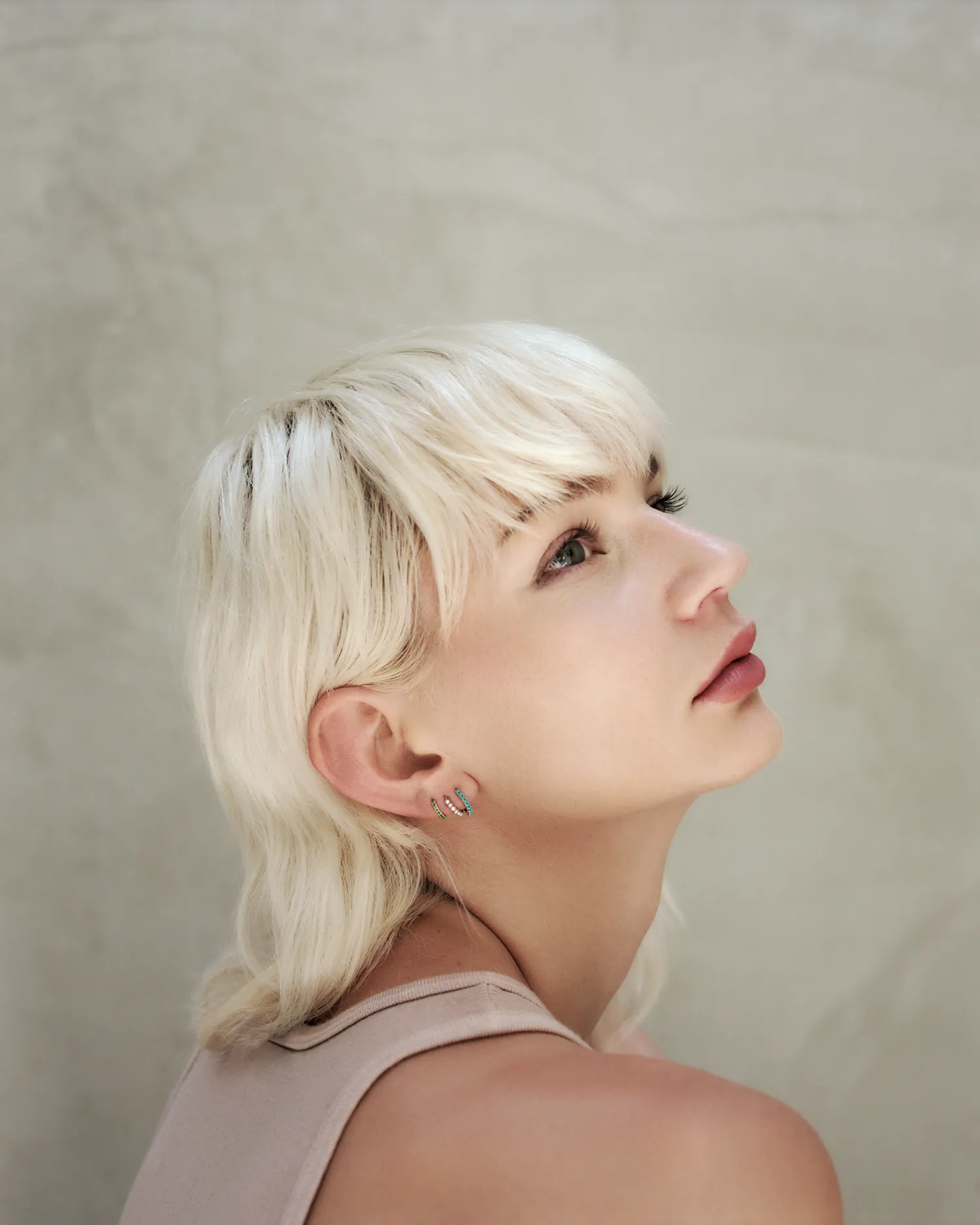 8mm Pavé Huggie sold by Pamela Love product image thumbnail 4