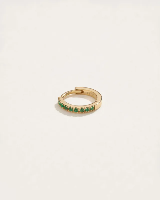 8mm Pavé Huggie sold by Pamela Love