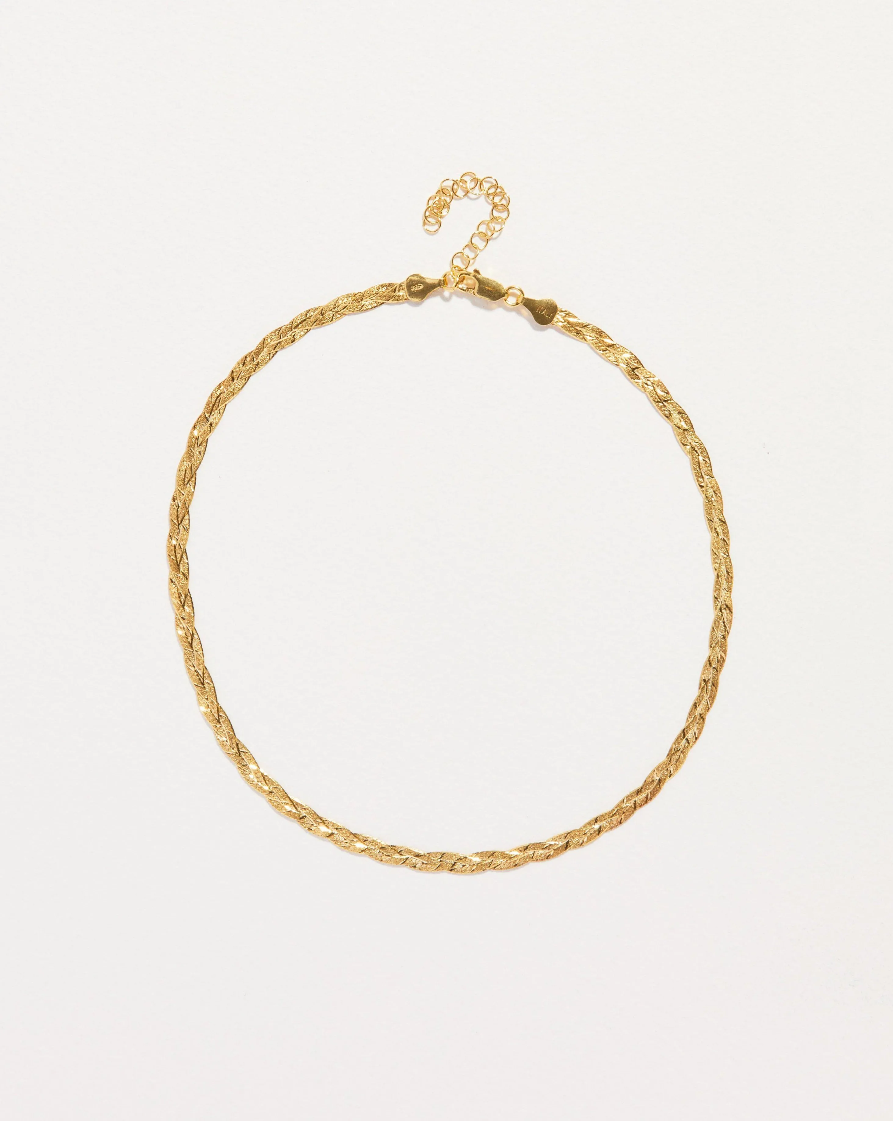 Braided Herringbone Thin Chain sold by Pamela Love