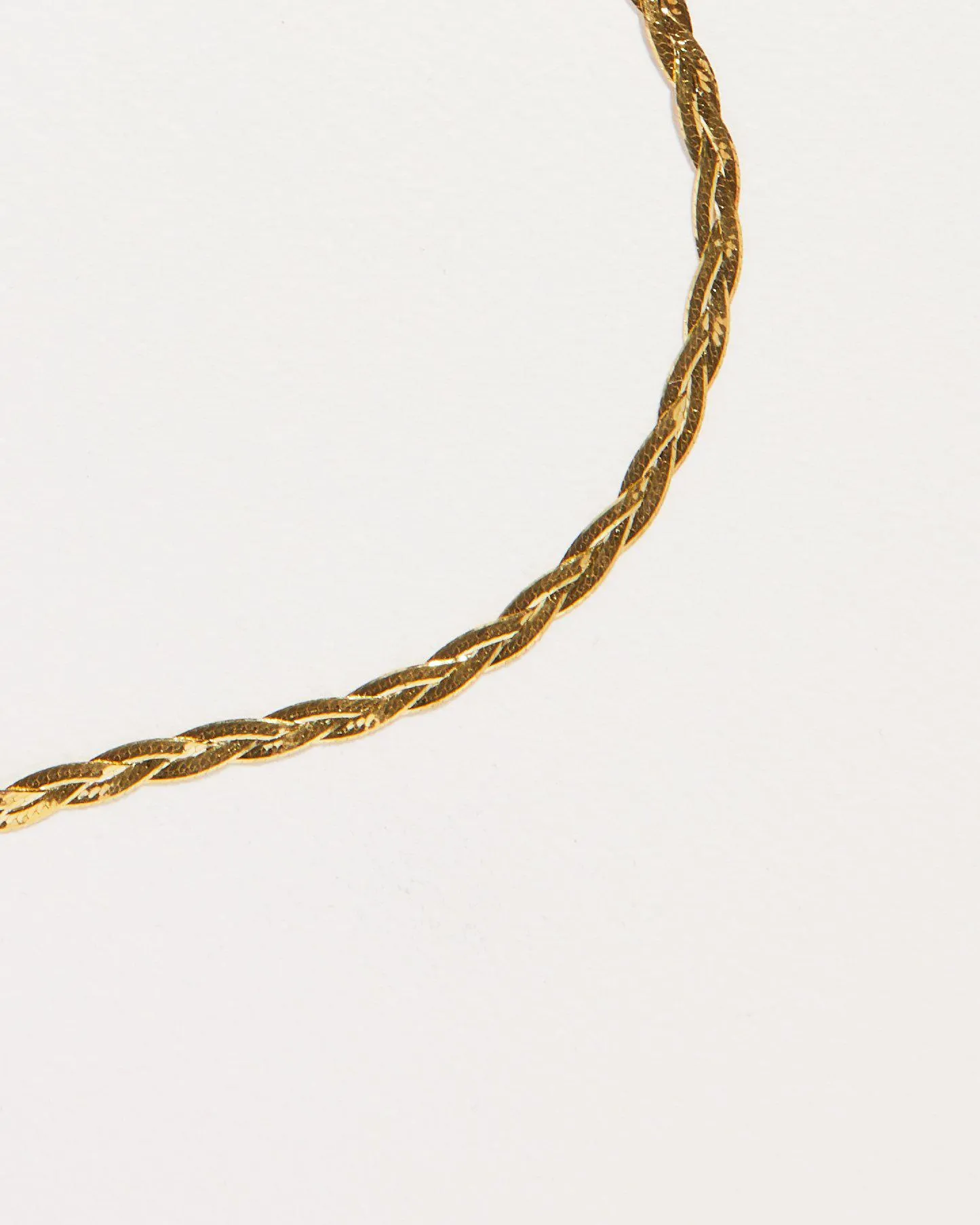 Braided Herringbone Thin Chain sold by Pamela Love product image thumbnail 2