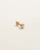Bezel Heart Stud sold by Pamela Love