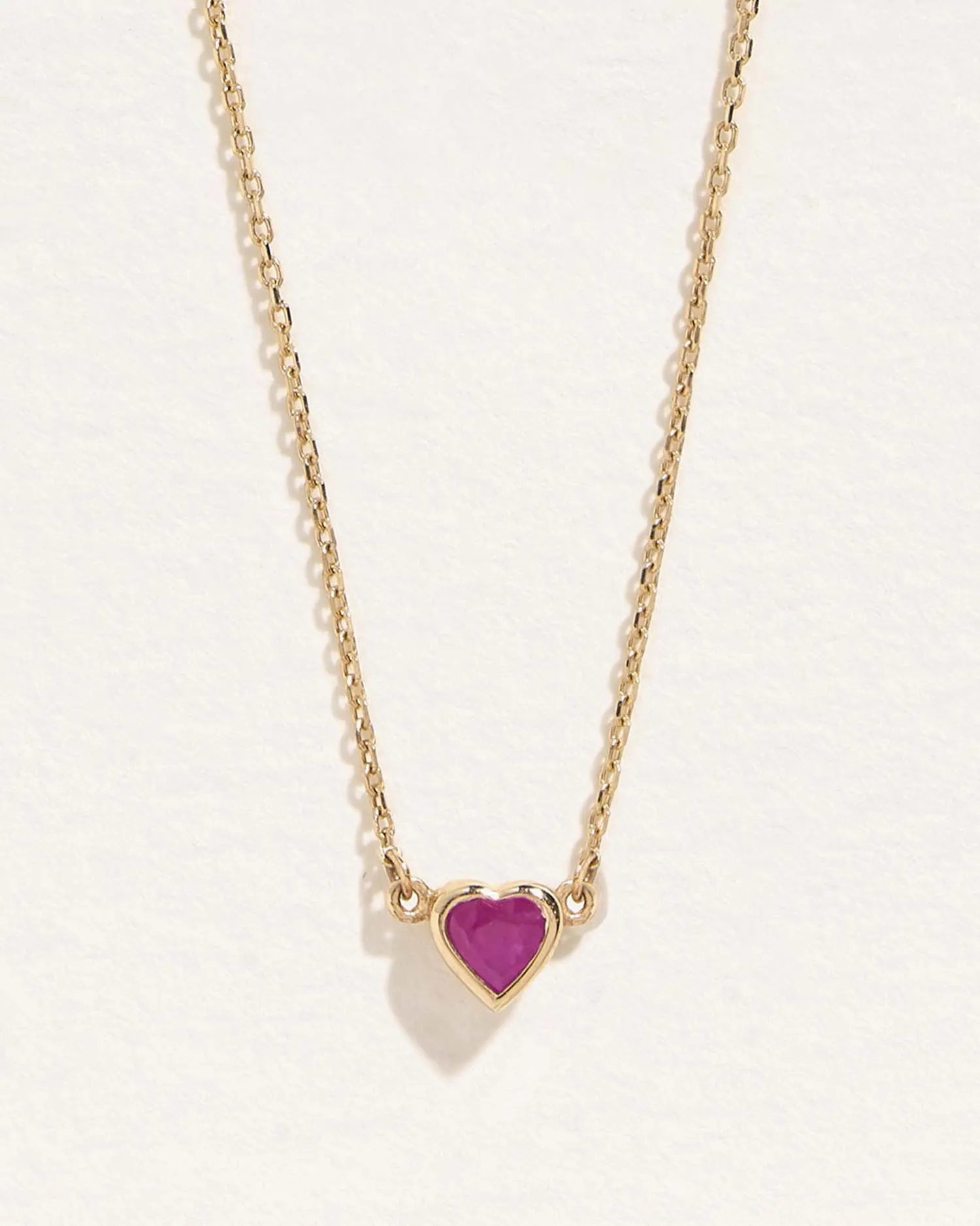 Bezel Heart Pendant sold by Pamela Love