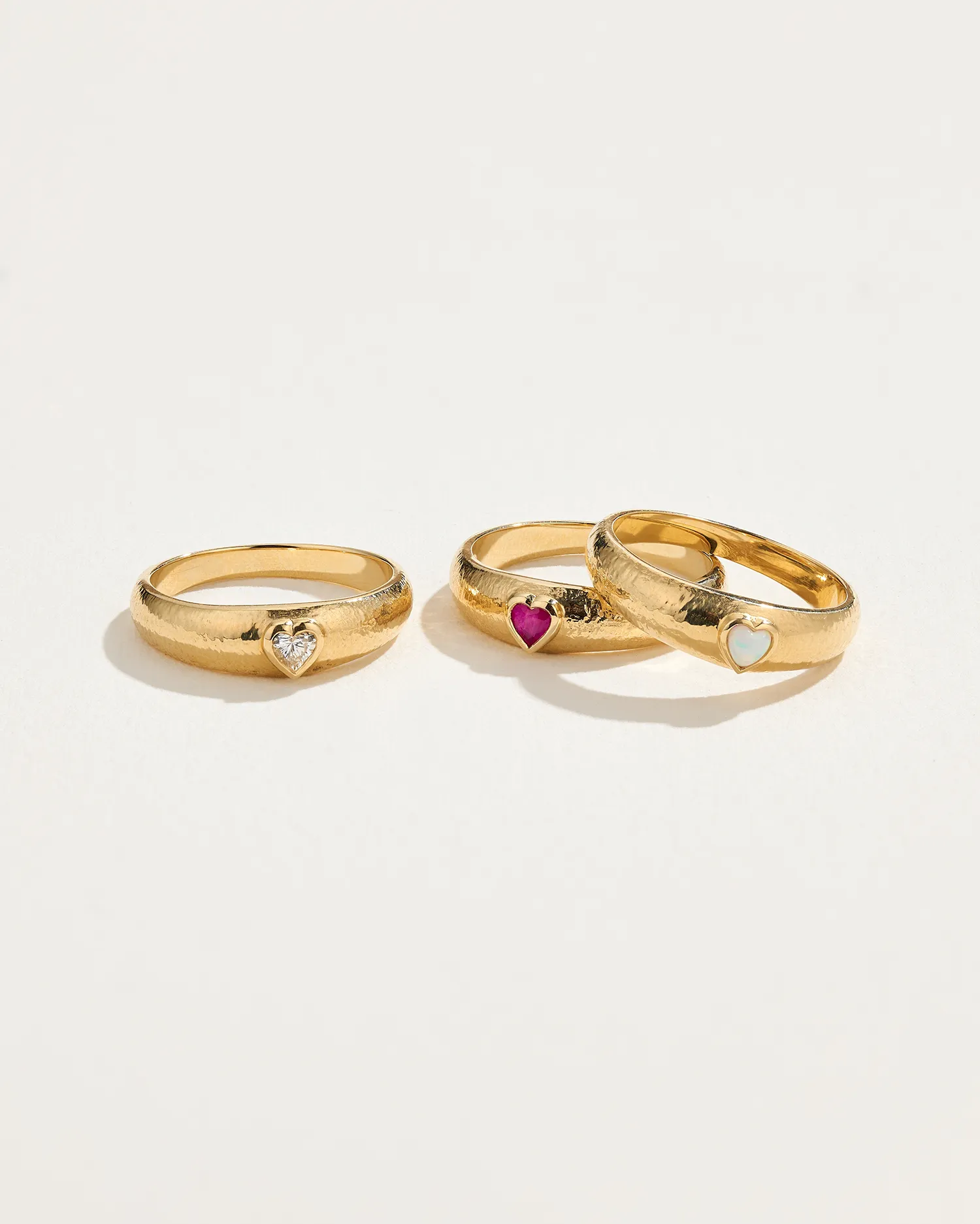 Bezel Heart Ring sold by Pamela Love product image thumbnail 4