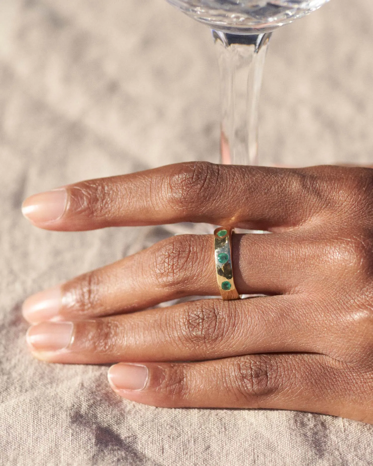 Caerus I Emerald sold by Pamela Love