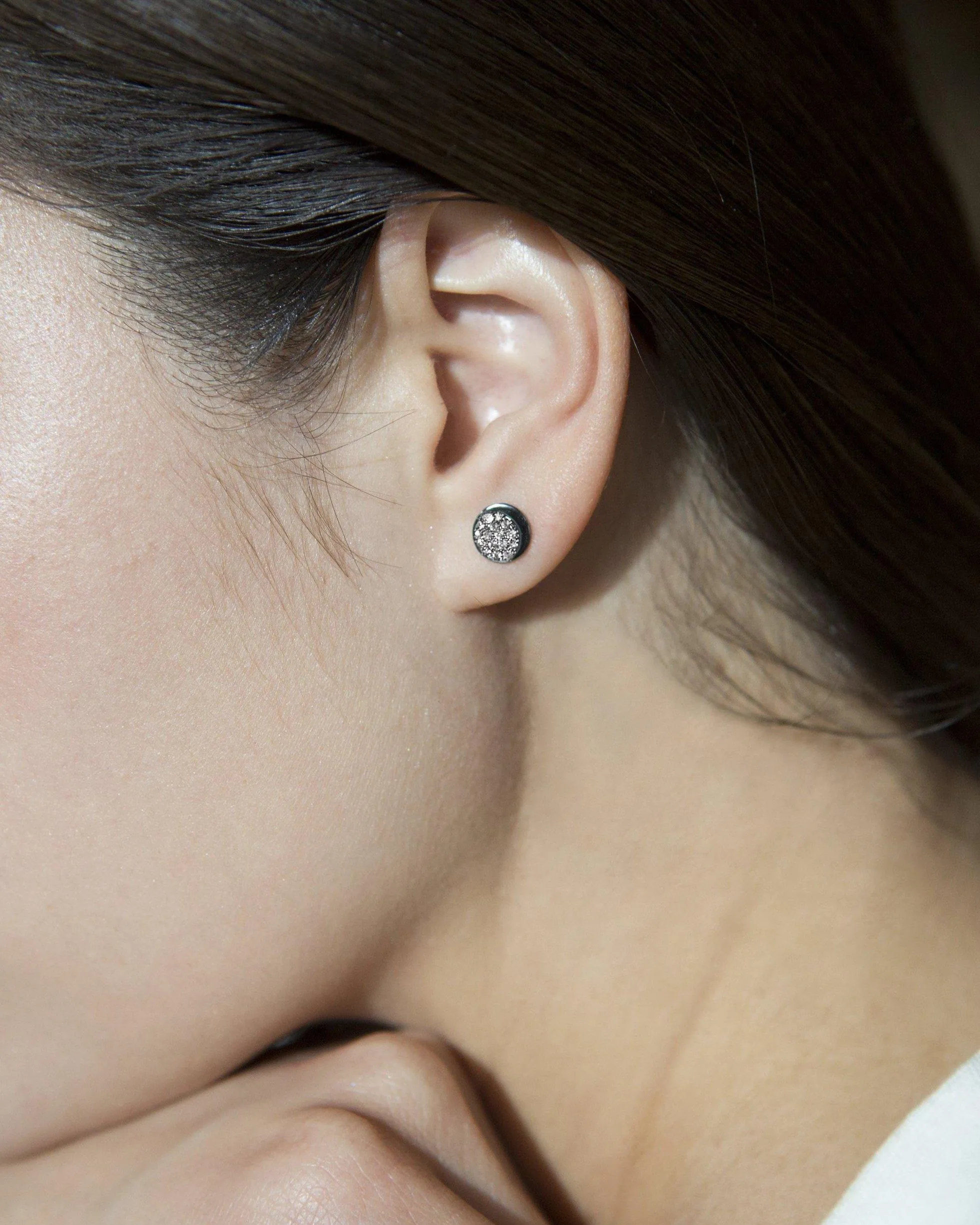 Mismatched Moon Phase Studs sold by Pamela Love product image thumbnail 2