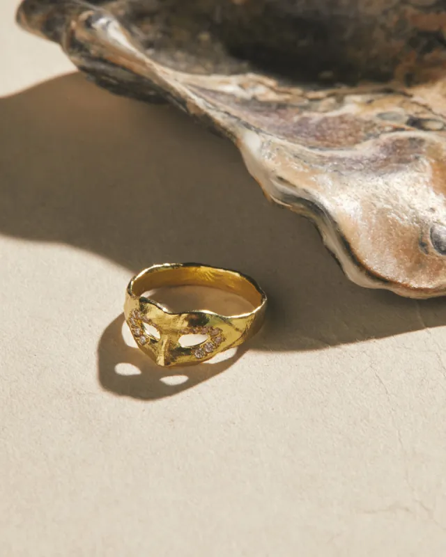 Masque Ring made by Pamela Love