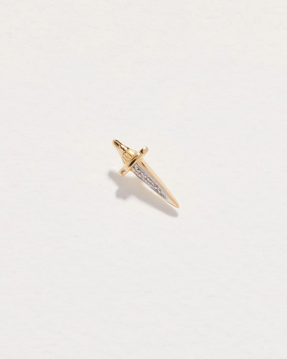 Dagger Pavé Stud sold by Pamela Love