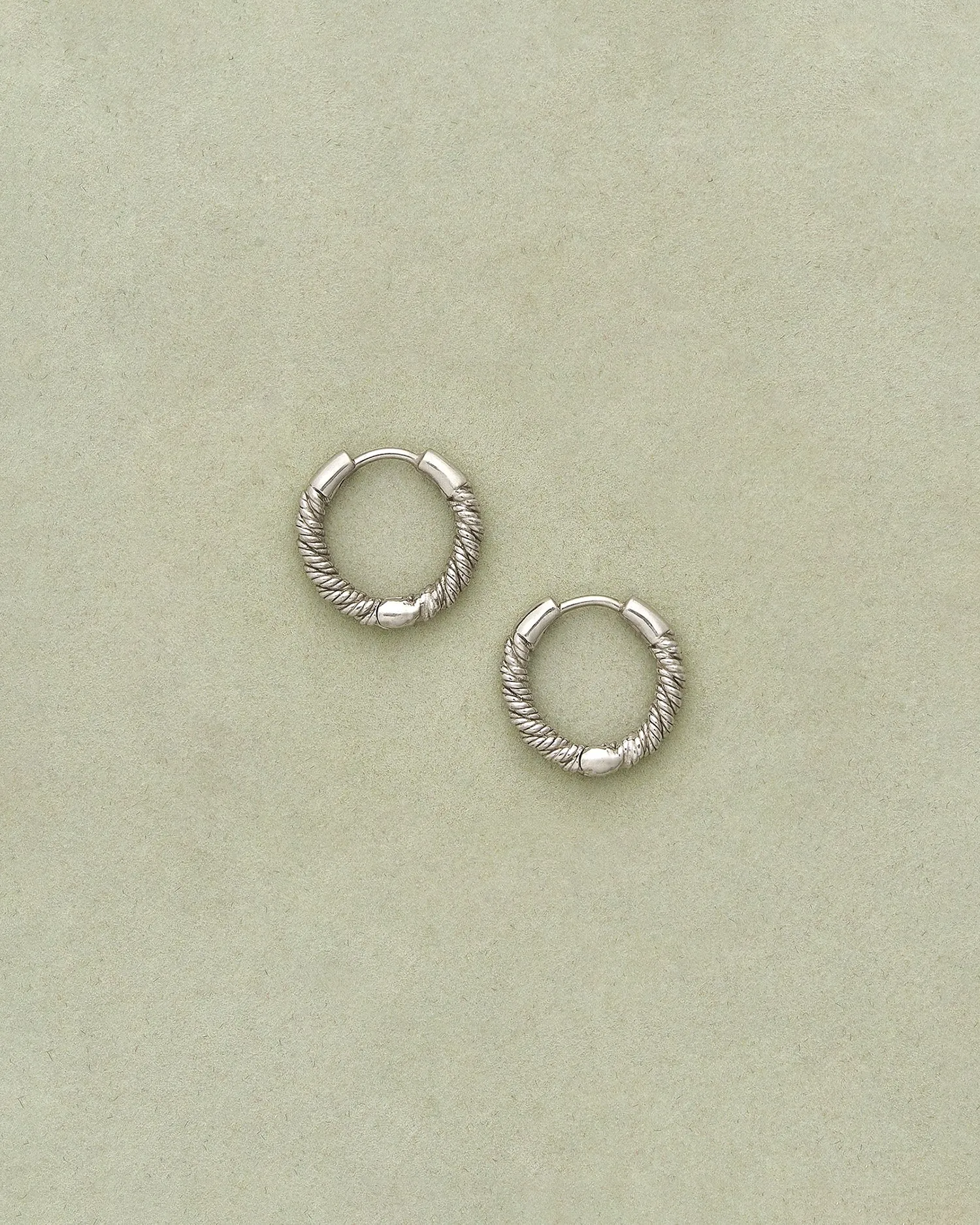 Mini Ondine Hoops sold by Pamela Love