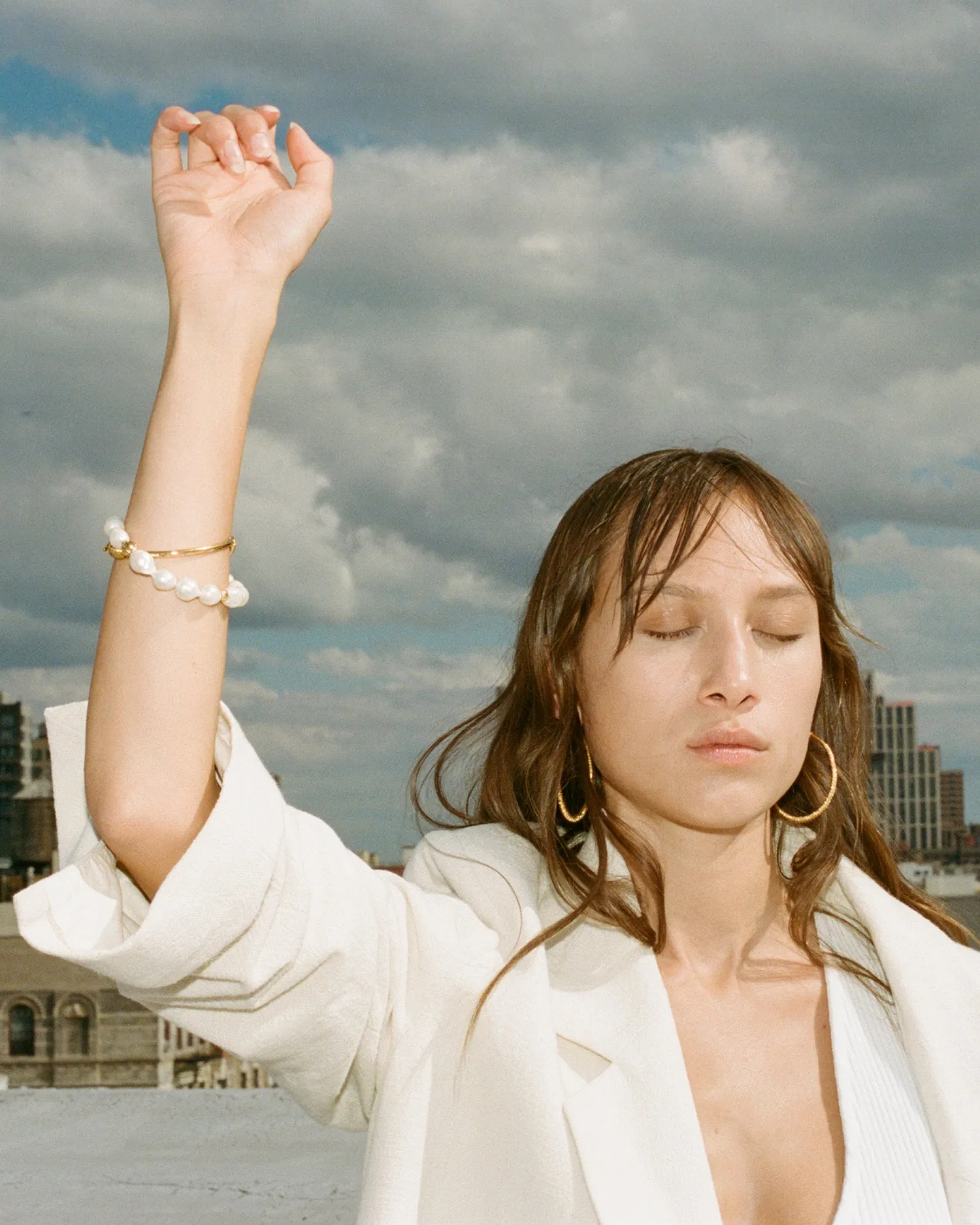 Ondine Hoops sold by Pamela Love product image thumbnail 3