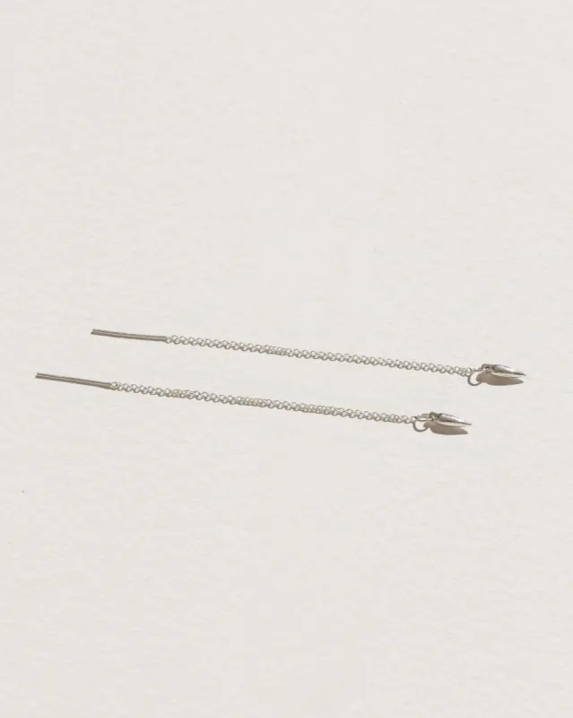 Suspension Ear Threaders made by Pamela Love