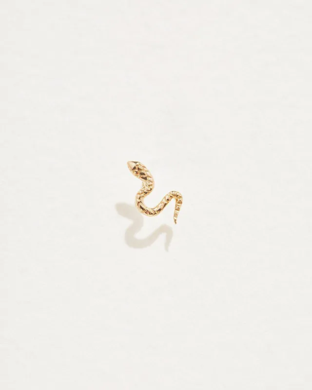 Serpent Stud made by Pamela Love