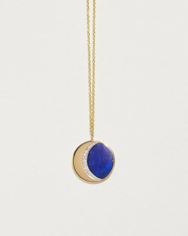 Moon Phase Pendant sold by Pamela Love