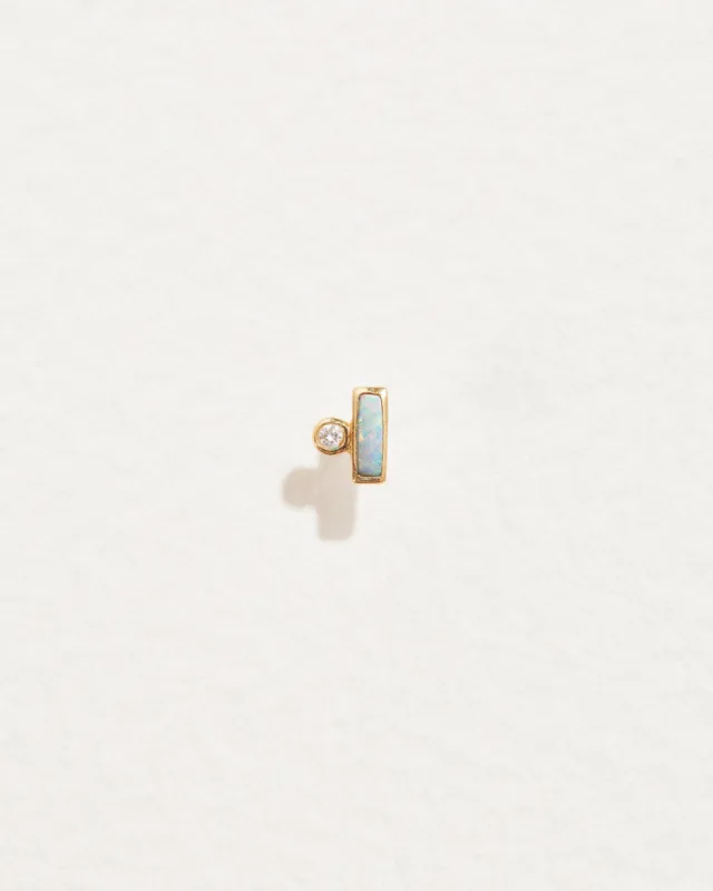 Bar Dot Stud sold by Pamela Love