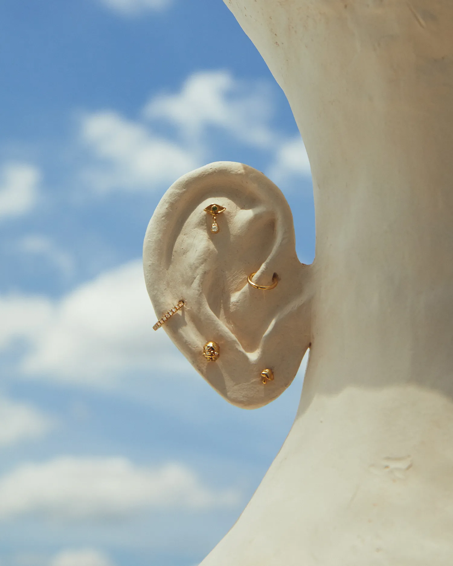 Crying Eye Stud sold by Pamela Love product image thumbnail 4