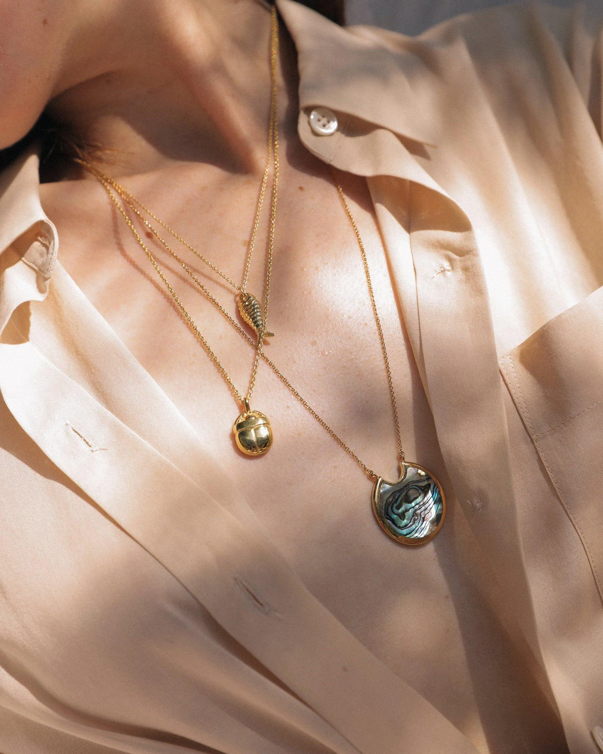 Large Scarab Pendant sold by Pamela Love product image thumbnail 2