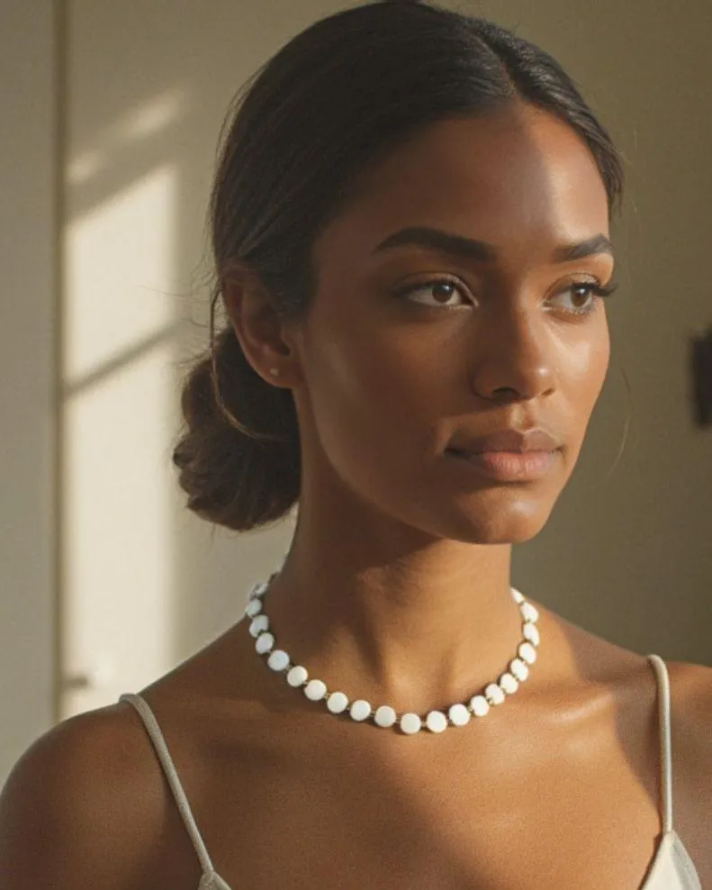 Paillette Necklace sold by Pamela Love product image thumbnail 2