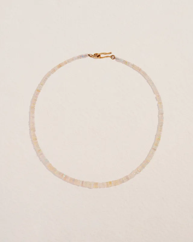 Opal Rondelle Chain sold by Pamela Love