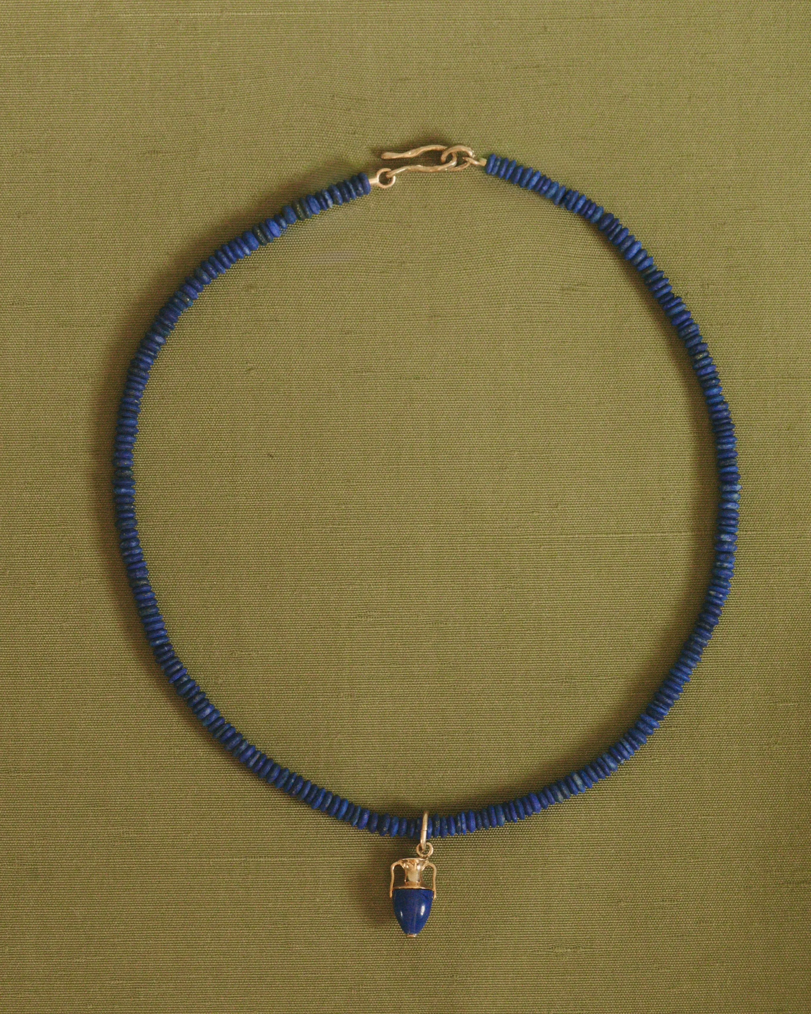 Lapis Rondelle Chain sold by Pamela Love product image thumbnail 3