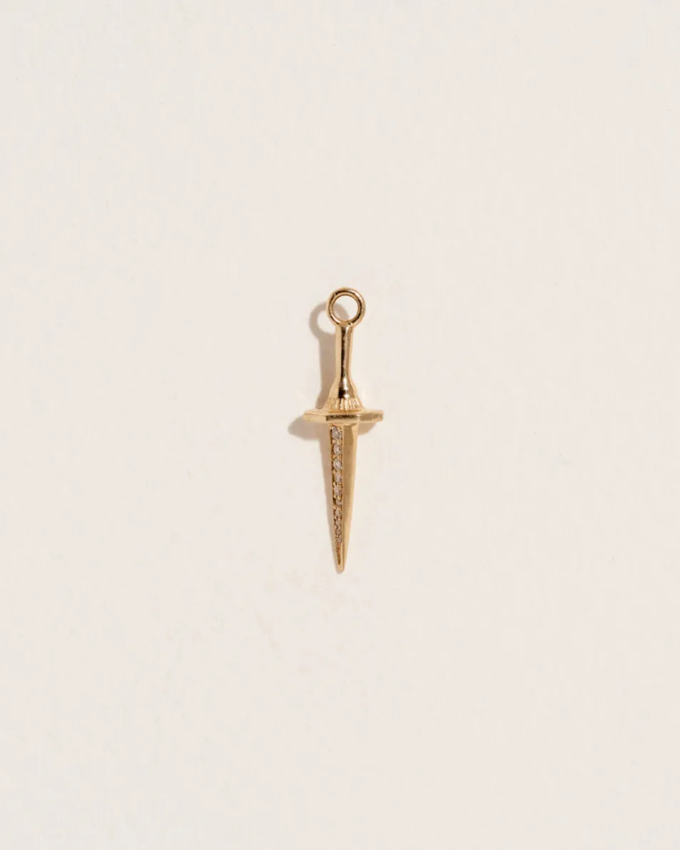 Dagger Charm sold by Pamela Love