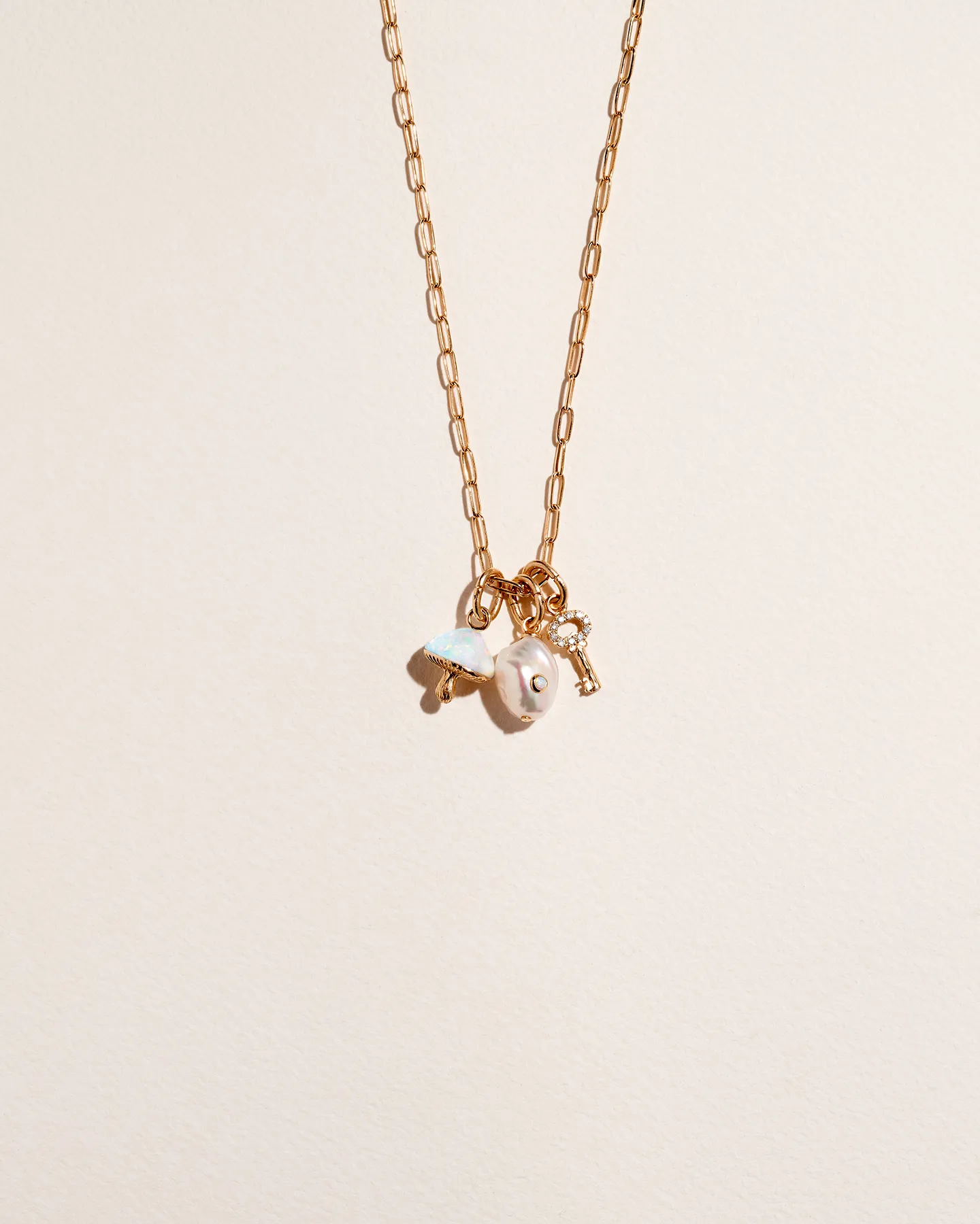 Inlay Mushroom Charm sold by Pamela Love product image thumbnail 2