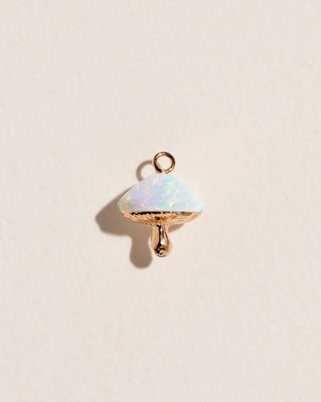 Inlay Mushroom Charm sold by Pamela Love