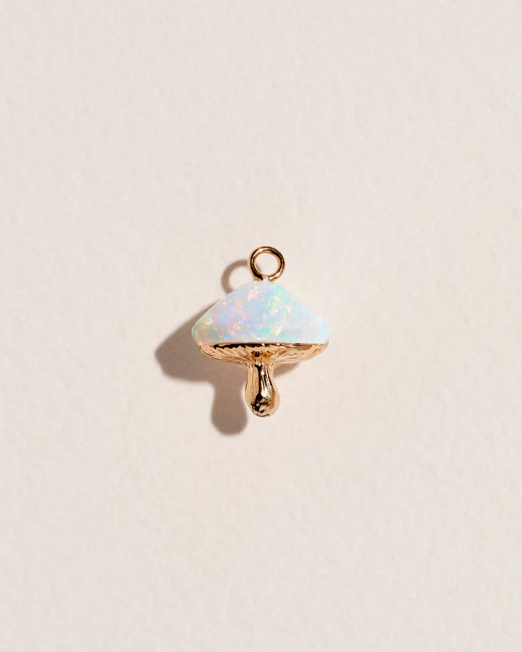 Inlay Mushroom Charm sold by Pamela Love