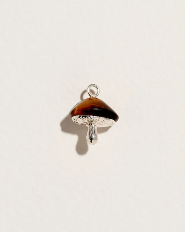 Inlay Mushroom Charm sold by Pamela Love