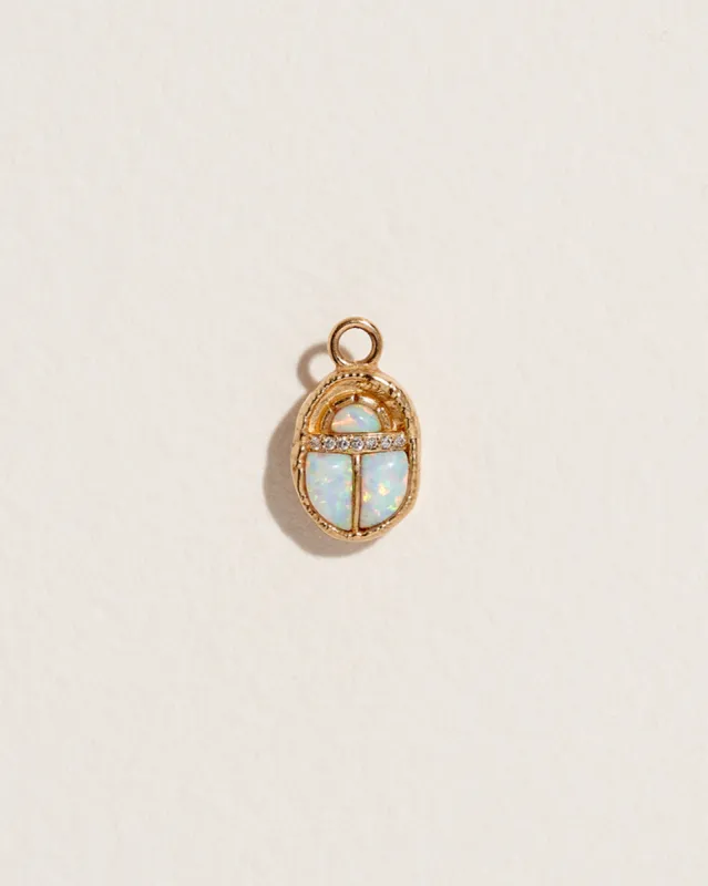 Pavé Scarab Charm sold by Pamela Love