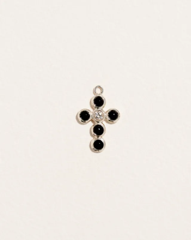 Latin Cross Charm made by Pamela Love