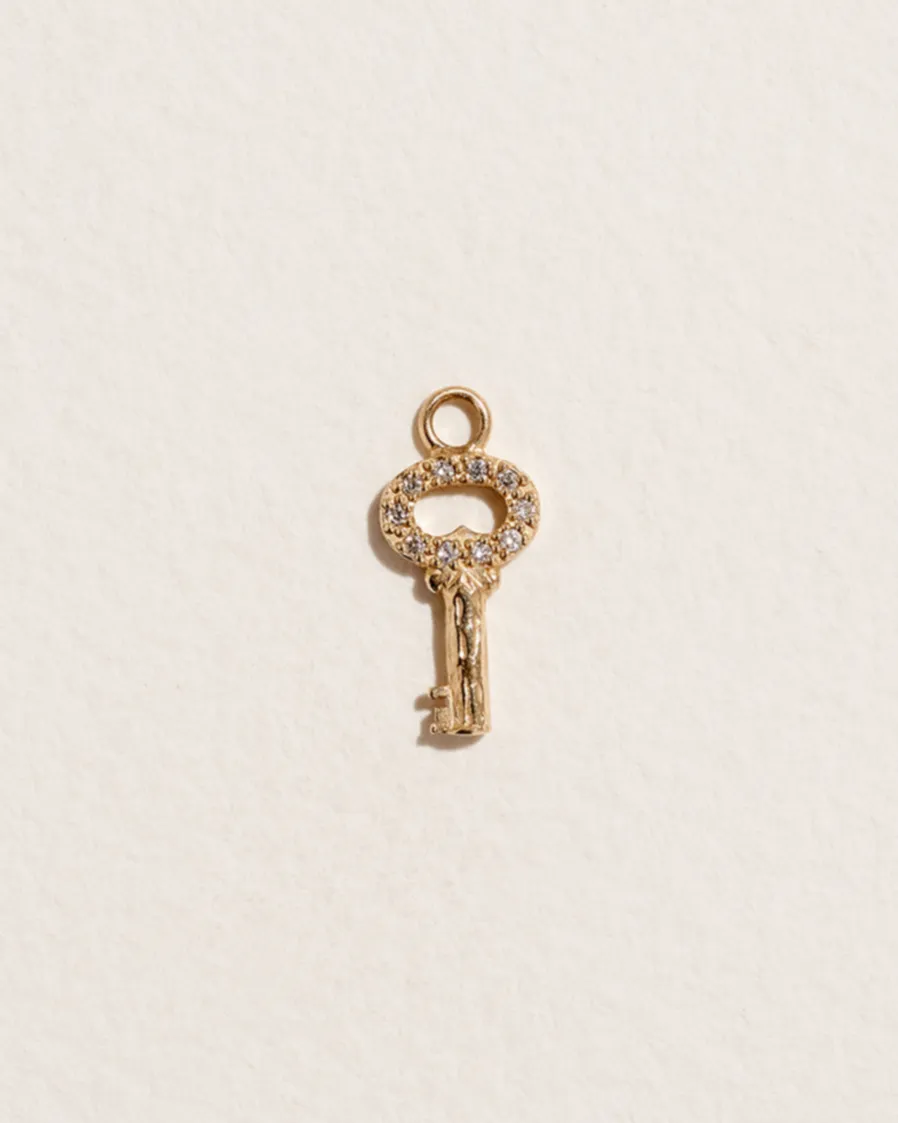 Fini’s Key Charm sold by Pamela Love