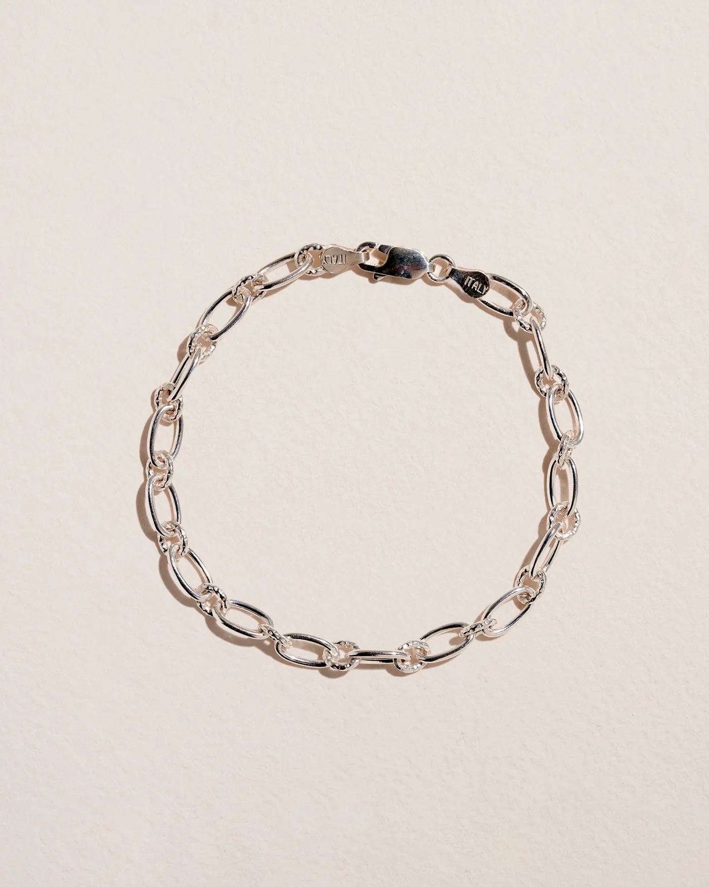 Long + Short Link Chain Bracelet sold by Pamela Love
