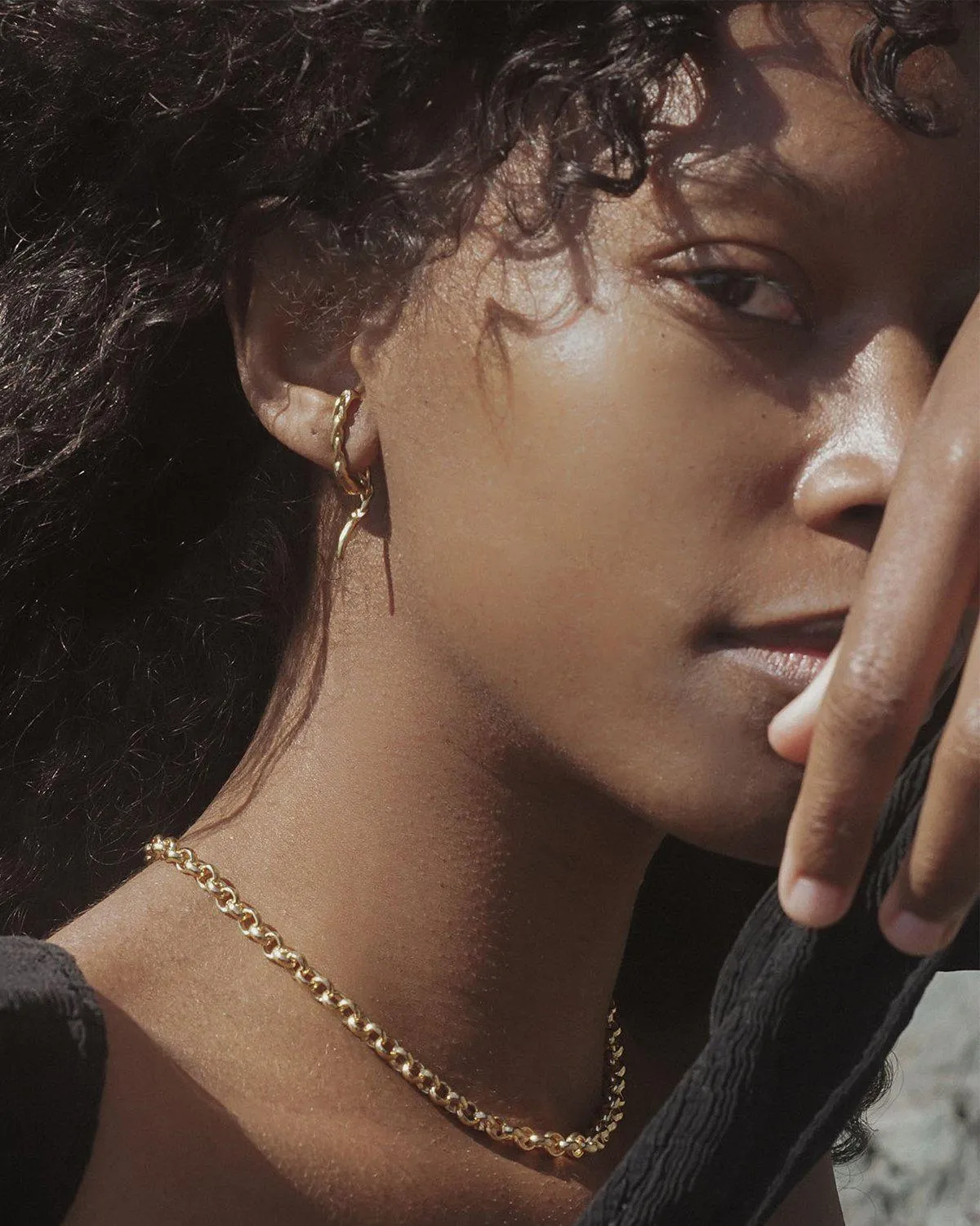 Braided Serpent Ear Jacket sold by Pamela Love product image thumbnail 3