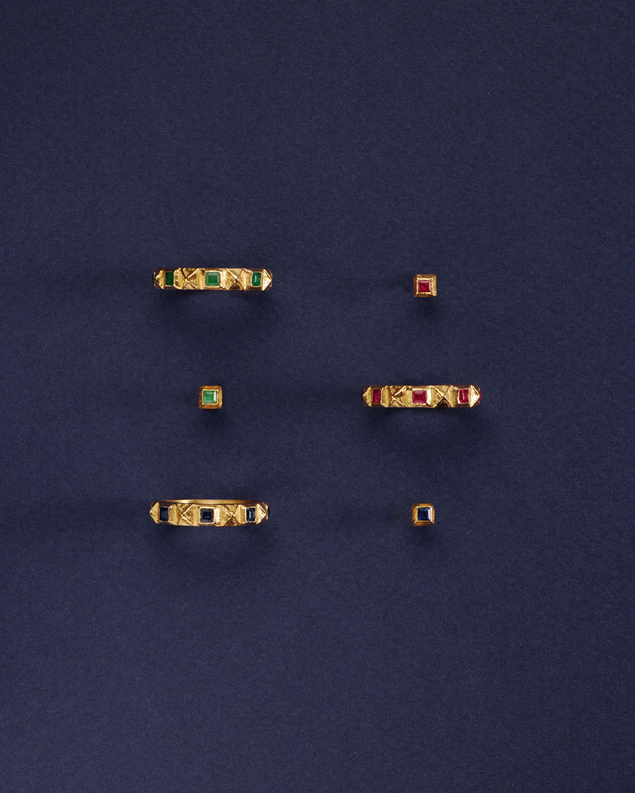 Flat Pyramid Stud sold by Pamela Love product image thumbnail 4