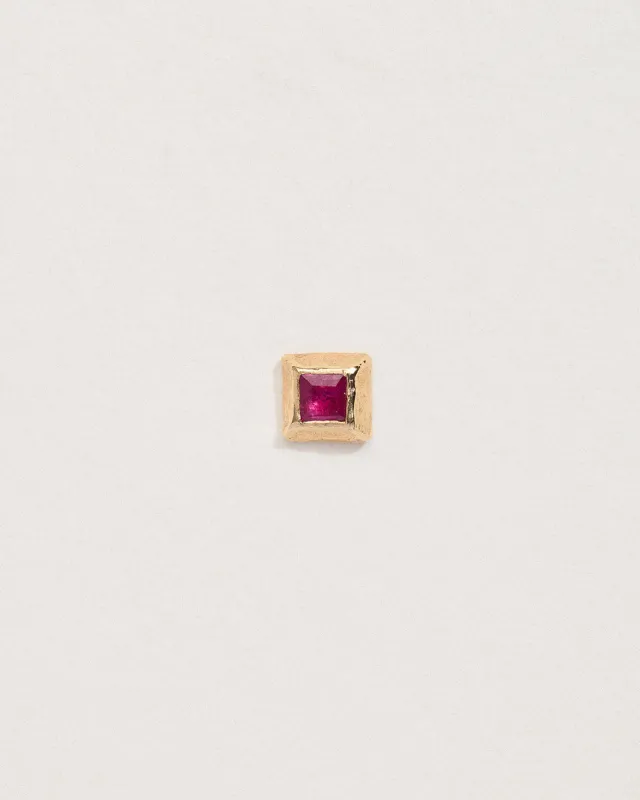 Flat Pyramid Stud made by Pamela Love