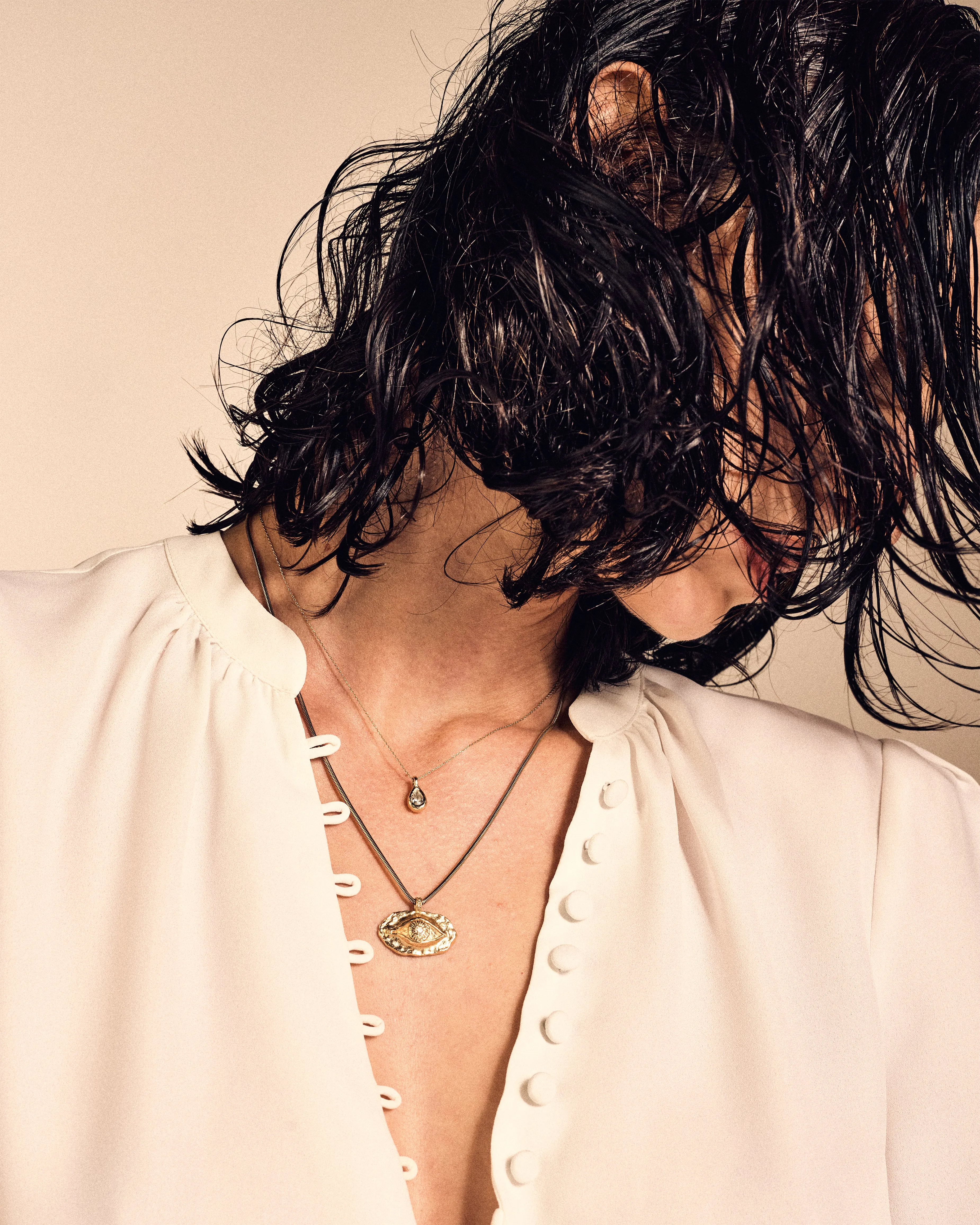 Molten Raindrop Pendant sold by Pamela Love product image thumbnail 5