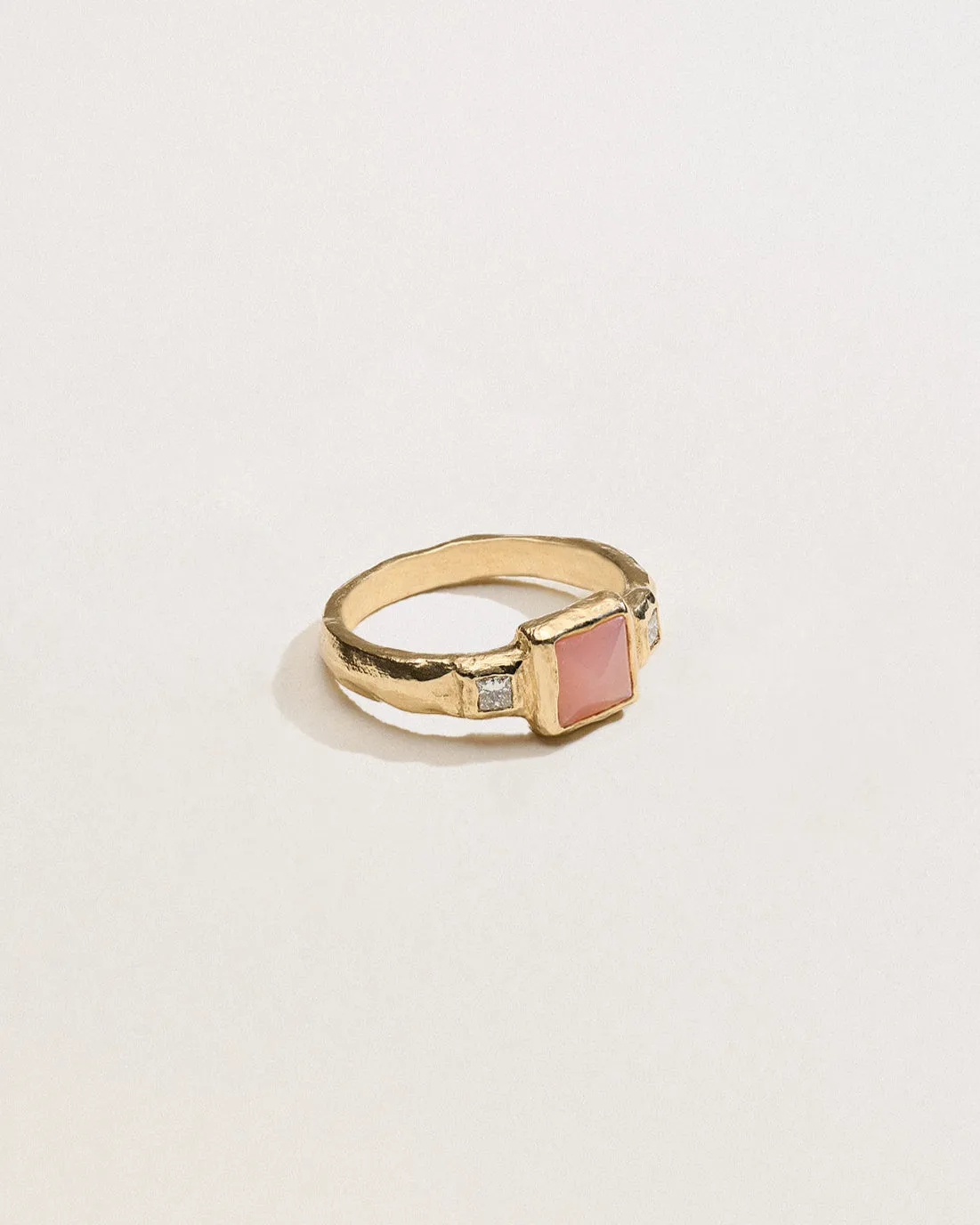 Stone Pyramid Ring sold by Pamela Love