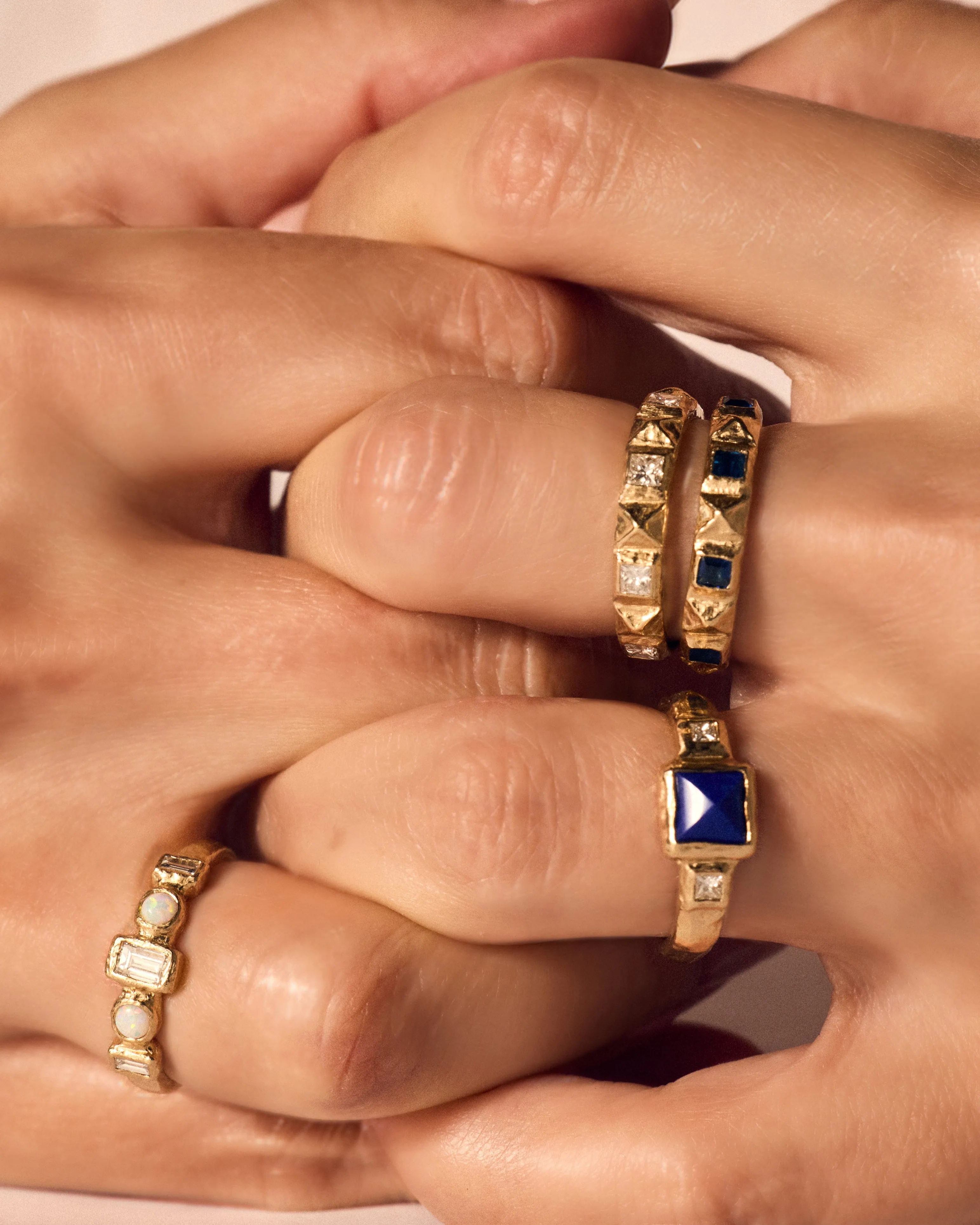 Stone Pyramid Ring sold by Pamela Love product image thumbnail 3